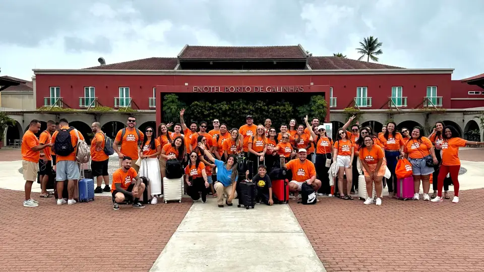 Equipe da Santiago Tour em João Pessoa